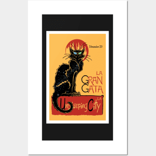 The Unsleeping City - La Gran Gata Posters and Art